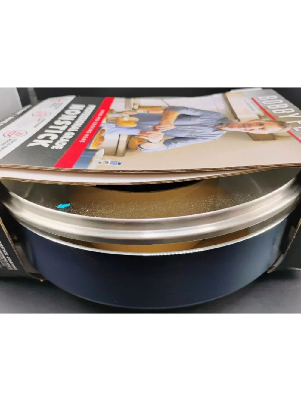 Bobby Flay Professional Grade Nonstick Ceramic 4.5-Qt Sauté Pan